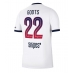 Paris Saint-Germain Mika Godts #22 Borta matchtröja 2026-27 Kortärmad Billigt Paris Saint-Germain Mika Godts #22 Borta matchtröja 2026-27 Kortärmad Billigt